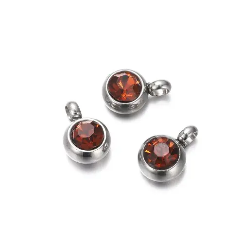 Image de Pendentifs Strass 6mm - Bijoux DIY pour Femmes