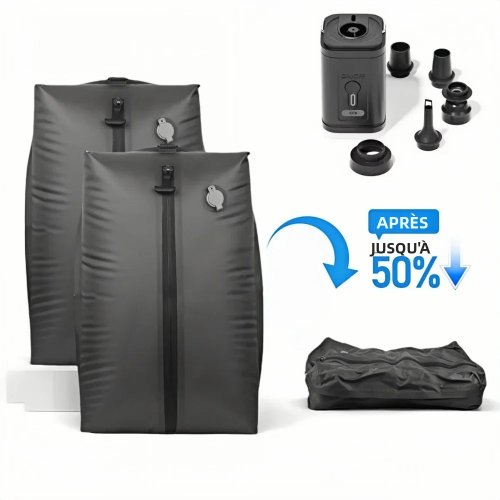 Image de Sacs de Compression Voyage - Gain de Place & Protection Optimale