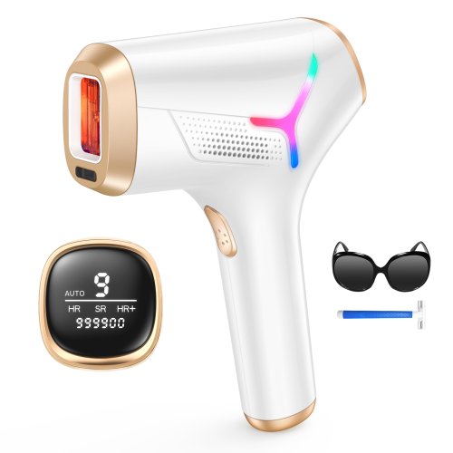 Imagen de Dispositivo de Depilación Láser con 999.900 Flashes, Modo Dual para Hombres y Mujeres, Tratamiento Rápido y Seguro en Casa