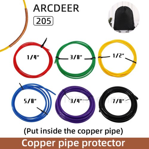 Image de Protège-Tuyau Cuivre & Plastique - Anti-Déformation