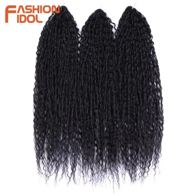 Image de Tresses Synthétiques Ombre Blonde 30 Pouces - Cheveux Bouclés Crochet