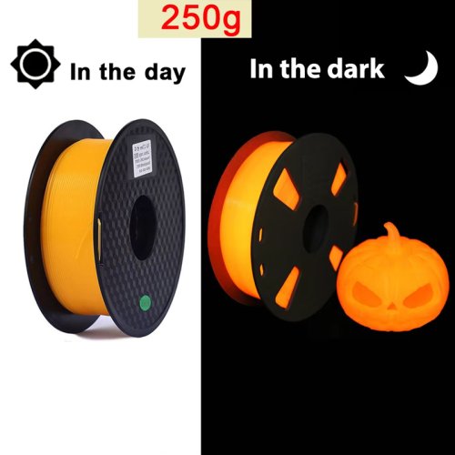 Immagine di Filamento PLA Luminoso 1.75mm - Arcobaleno Nottilucente