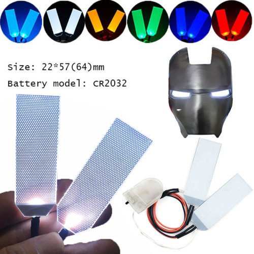 Afbeelding van LED Ogen Verlichting Kit voor Tony Stark Helm - DIY Cosplay Accessoire