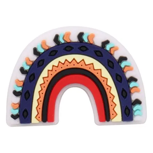 Image de Breloques Mignonnes pour Chaussures Enfants - Étoile, Soleil, Arc-en-Ciel
