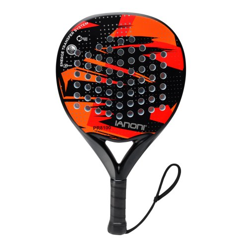 Raqueta de Padel IANONI, superficie de fibra de carbono con memoria EVA, raquetas de tenis de Padel con núcleo de espuma flexible, ligeras