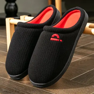 Image de Pantoufles Hommes Confortables avec Semelle Mémoire de Forme