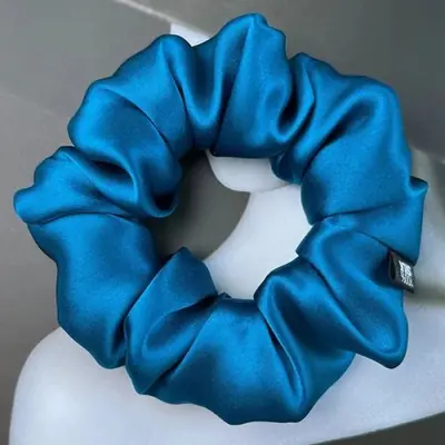 Image de Chouchous en Soie de Mûrier - Élastiques pour Cheveux