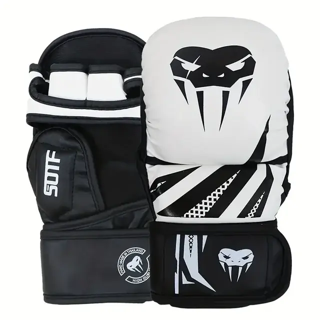 Image de Gants MMA Demi-Doigt Pro - Combat & Entraînement