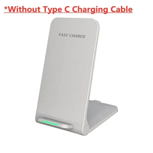Immagine di Base di Ricarica Wireless per iPhone 17 16 15 14 13 12 Pro Samsung Xiaomi, Caricabatterie a Induzione Veloce, Stazione di Ricarica