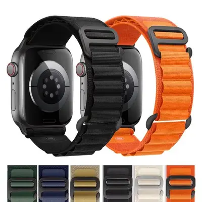 Bracelet iWatch Nylon Alpine - Compatible 40mm, 41mm, 42mm, 44mm, 45mm, 46mm, 49mm