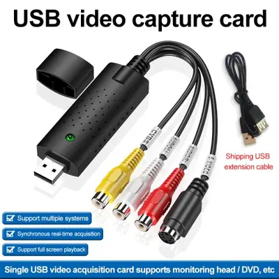 Image de Convertisseur VHS vers Numérique USB - Capture Vidéo & Audio