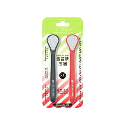 Image de Brosse à Dents + Grattoir à Langue - Kit Hygiène Buccale Complet