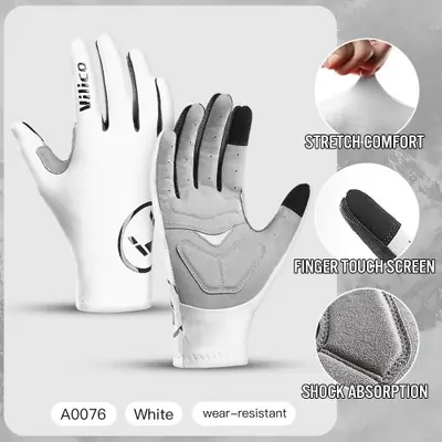 Image de Gants de Cyclisme Tactiles en Gel - Confort & Performance