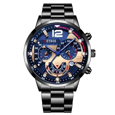 Image de Montre Homme Acier Inoxydable - Élégance & Précision