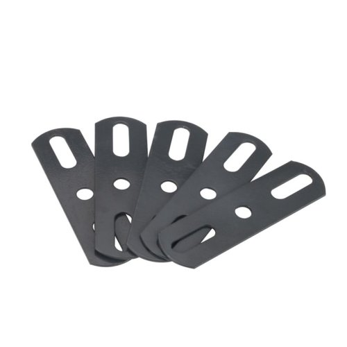 Zdjęcie Zestaw 4 płaskich, prostych wsporników łączących płytki do łóżka – idealne rozwiązanie do naprawy i stabilizacji mebli