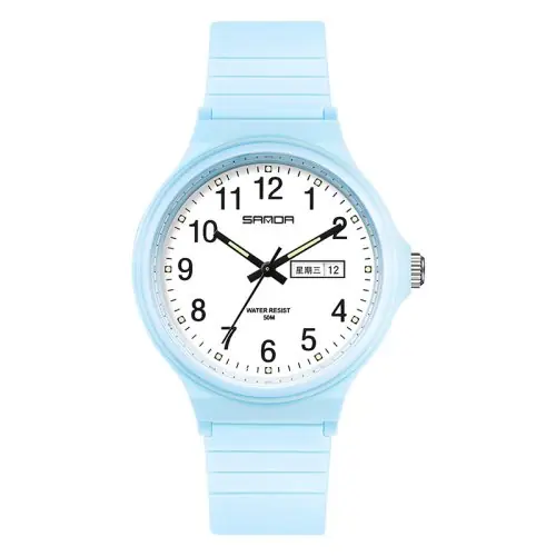 Image de Montre Femme Uthai L02 - Élégante, Quartz, Double Calendrier