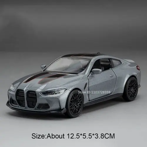 Image de BMW M4 CSL Miniature 1:36 - Voiture de Collection avec Portes Ouvrantes