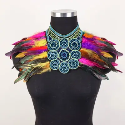 Image de Boléro Vintage Punk Goth Dentelle - Col Épaule pour Femmes