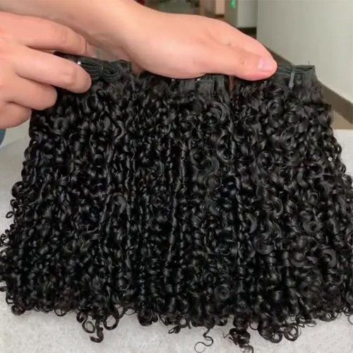 Image of Premium Brazilian Raw Human Hair Bundles – Natural Deep Curly & Loose Deep Wave Extensions in 8 to 40 Inch Lengths