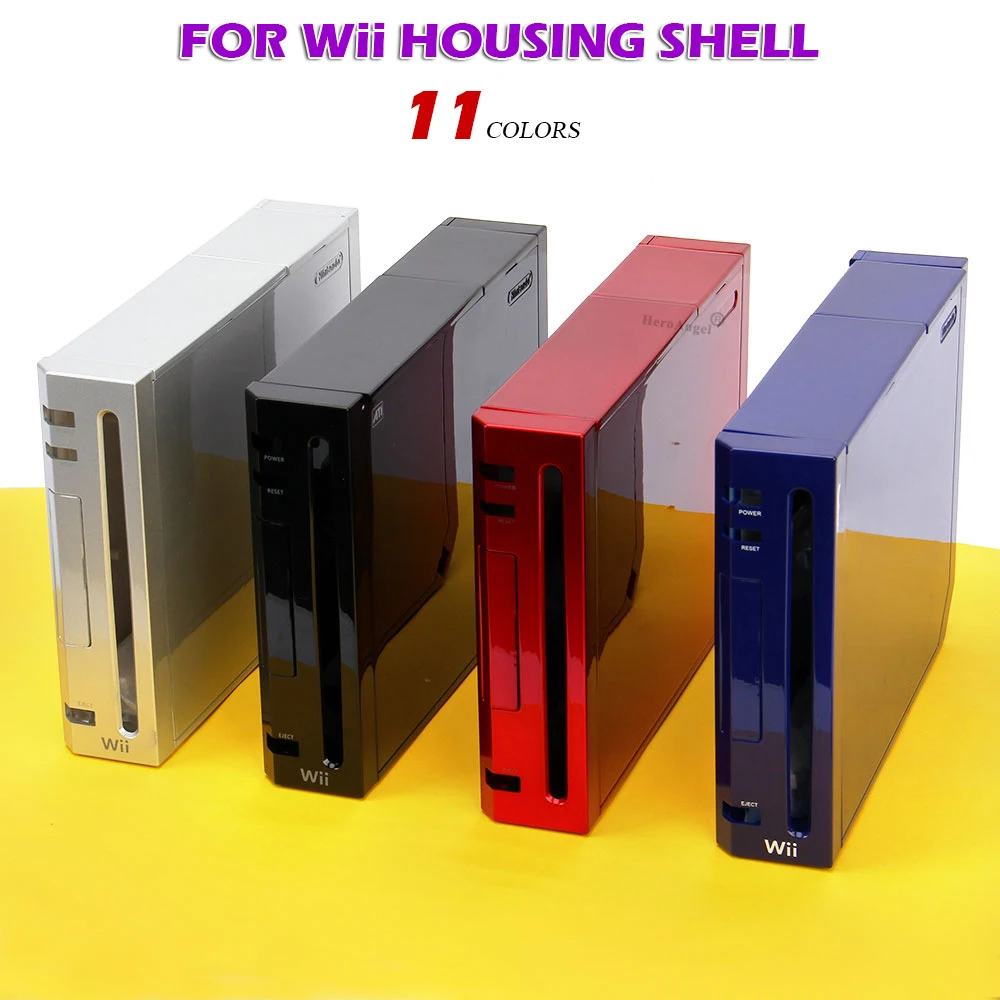 Afbeelding van Volledige Vervangende Behuizing in 11 Kleuren met Knoppen voor Nintendo Wii Game Console - Compleet Reparatiepakket