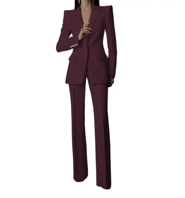 Image de Costume élégant 2 pièces pour femme - Style moderne & sophistiqué