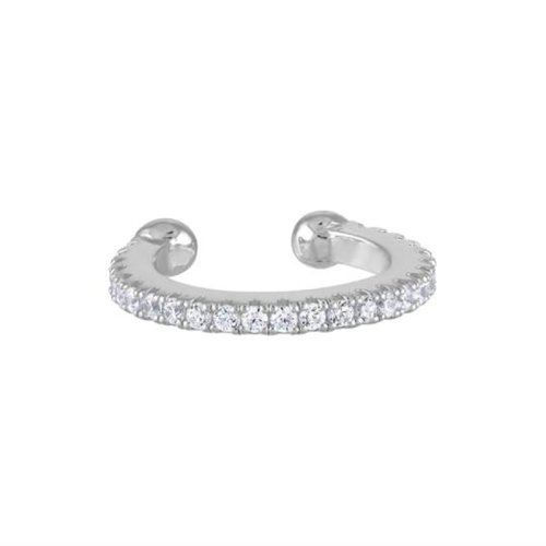 Imagen de CRMYA-pendiente de Clip relleno de oro y plata de lujo para mujer, circonita cúbica completa, círcul...