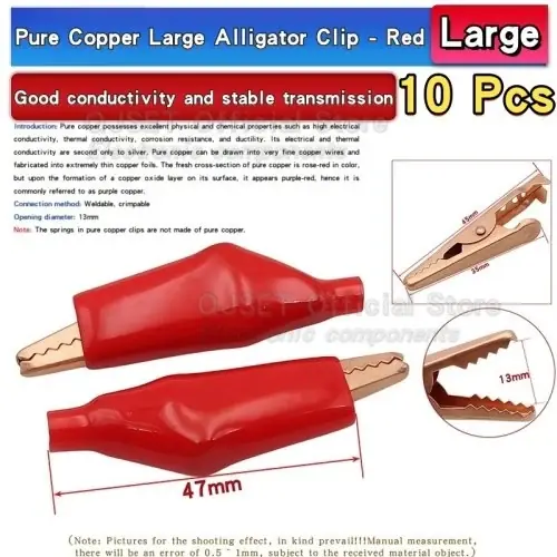 45mm Red 10pcs