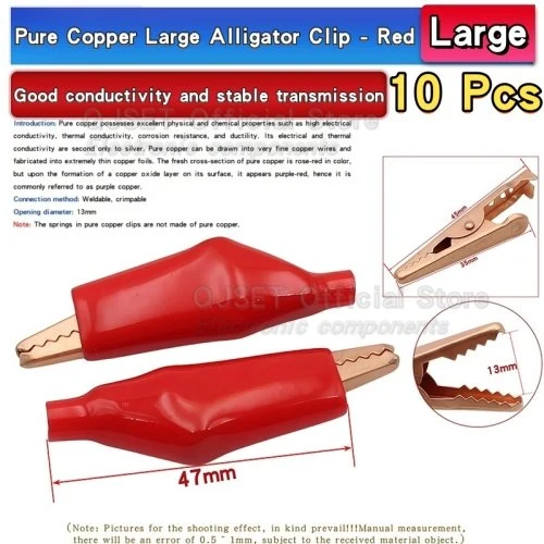 45mm Red 10pcs