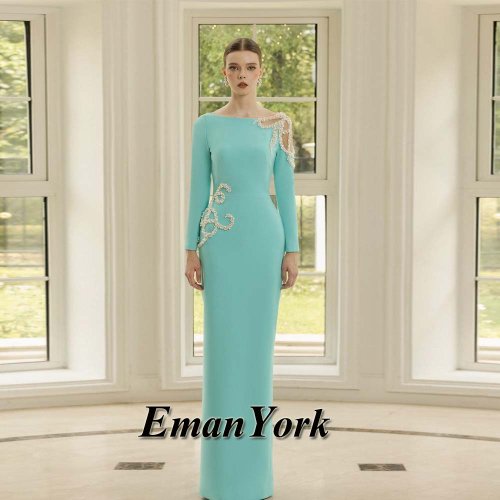 Afbeelding van Elegantie in elk detail: Stijlvolle kralenjurk voor moeder van de bruid – Zeemeerminmodel met aangepaste pasvorm voor elke vrouw