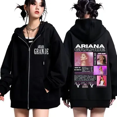 Image de Sweat à Capuche Ariana Grande - Style Harajuku Unisexe
