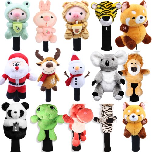 Bild von Tierische Golfkopfhauben – Süße Maskottchen für Deinen Driver