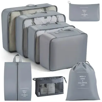 Image de Ensemble de Cubes de Rangement de Voyage