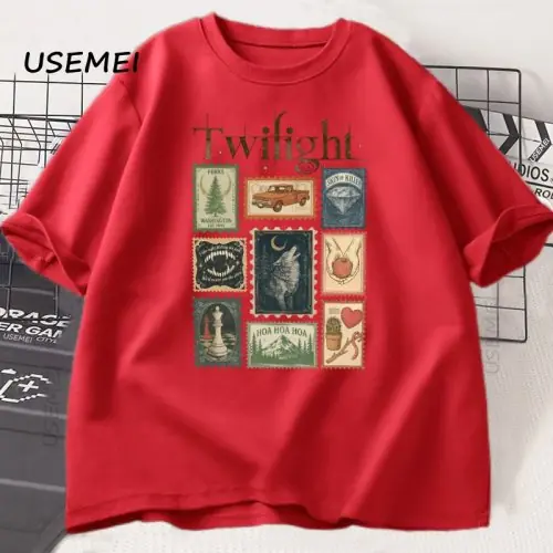Image de T-Shirt Vintage Crépuscule - Style Unisexe Élégant