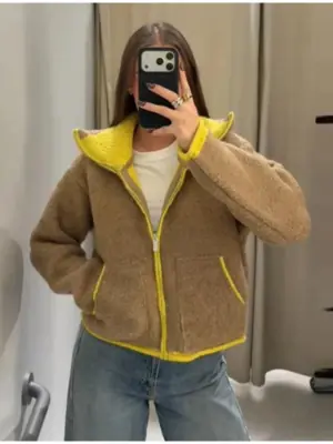 Image de Manteau Long en Laine Femme - Élégant & Chaud
