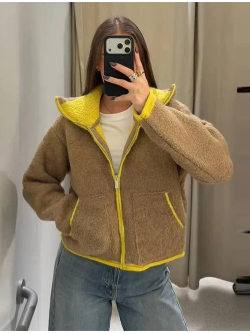 Image de Manteau Long en Laine Femme - Élégant & Chaud