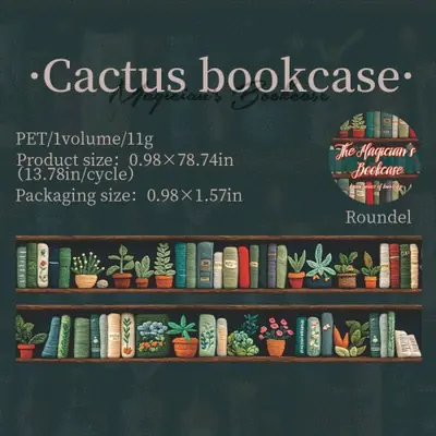 Image de Rouleau d'autocollants Bibliothèque Magicien - Créatif & DIY