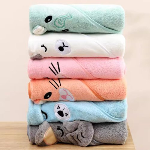 Serviette de Bain Bébé Douce & Absorbante
