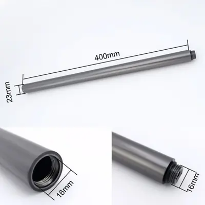 Image de Tige d'extension de douche 40 cm - Gris