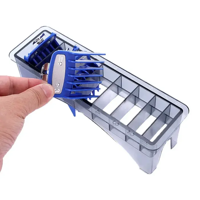Image de Kit de Peignes Guidés 8 en 1 pour Tondeuse - Précision & Ordre