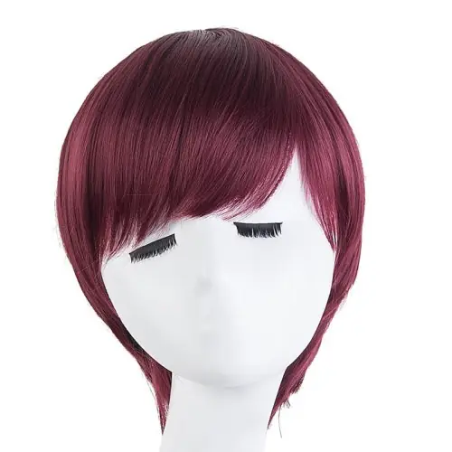 Image de Perruque Synthétique Ondulée pour Homme - Cheveux Courts & Chauds
