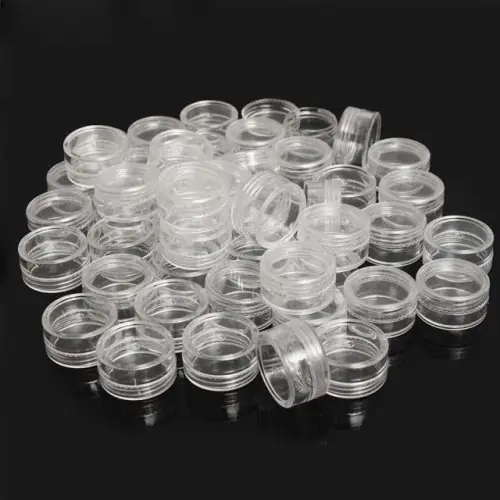 Image de Boîte de Rangement pour Perles et Bijoux - Transparente et Pratique