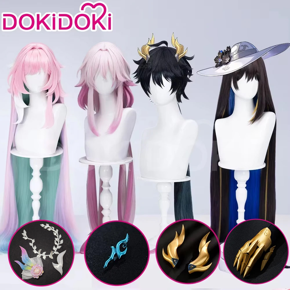 Image de Perruque Dan Heng Cyrene 120 cm - Honkai Star Rail