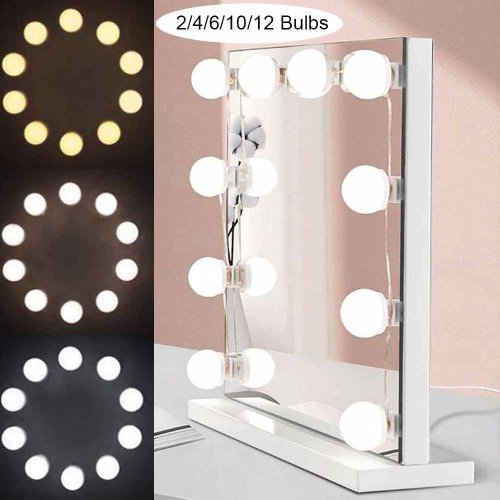 Image de Lumière LED de Miroir de Maquillage - Éclairage Dimmable USB