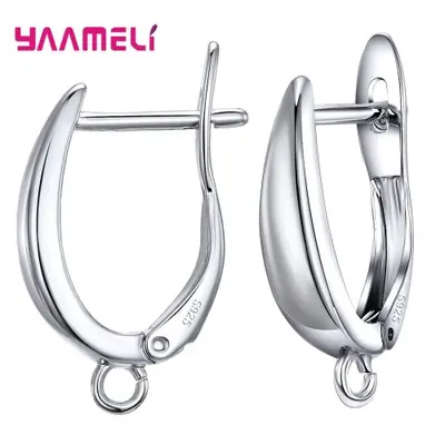 Image de Boucles d'oreilles en Argent S925 - Faites Main & Élégantes