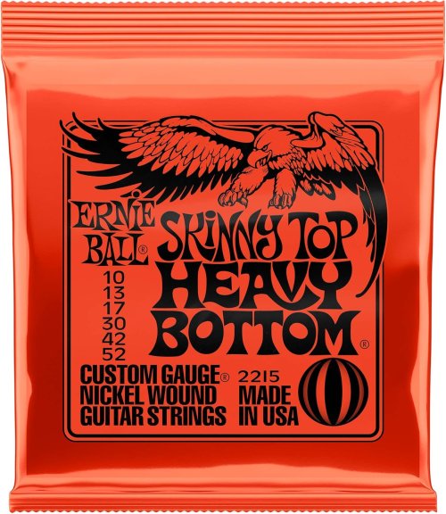 Image of Ernie Ball Slinky Nickel Wound Electric Guitar Strings – 7-String and 8-String Options Available for Professional Tone and Performance