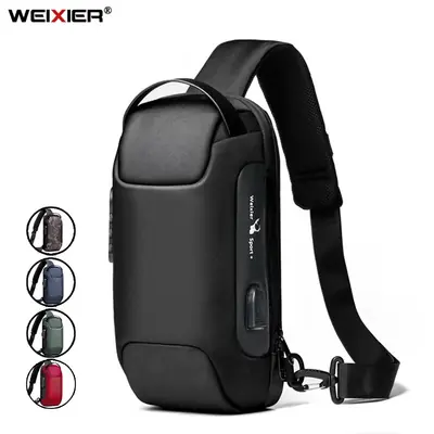 Image de Sac Bandoulière Homme Étanche & Antivol