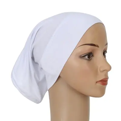 Image de Hijab Intérieur Doux & Extensible - Turban Sous Écharpe