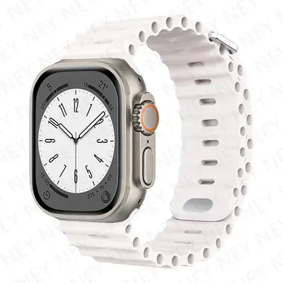 Image de Bracelet Silicone Ultra-Flexible pour Apple Watch