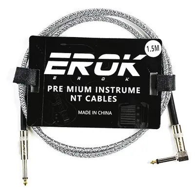 Câble Audio Guitare 6.35mm Anti-Bruit - 1m à 10m