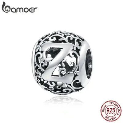 Image de Bijoux DIY : Breloques en Argent Sterling A-Z